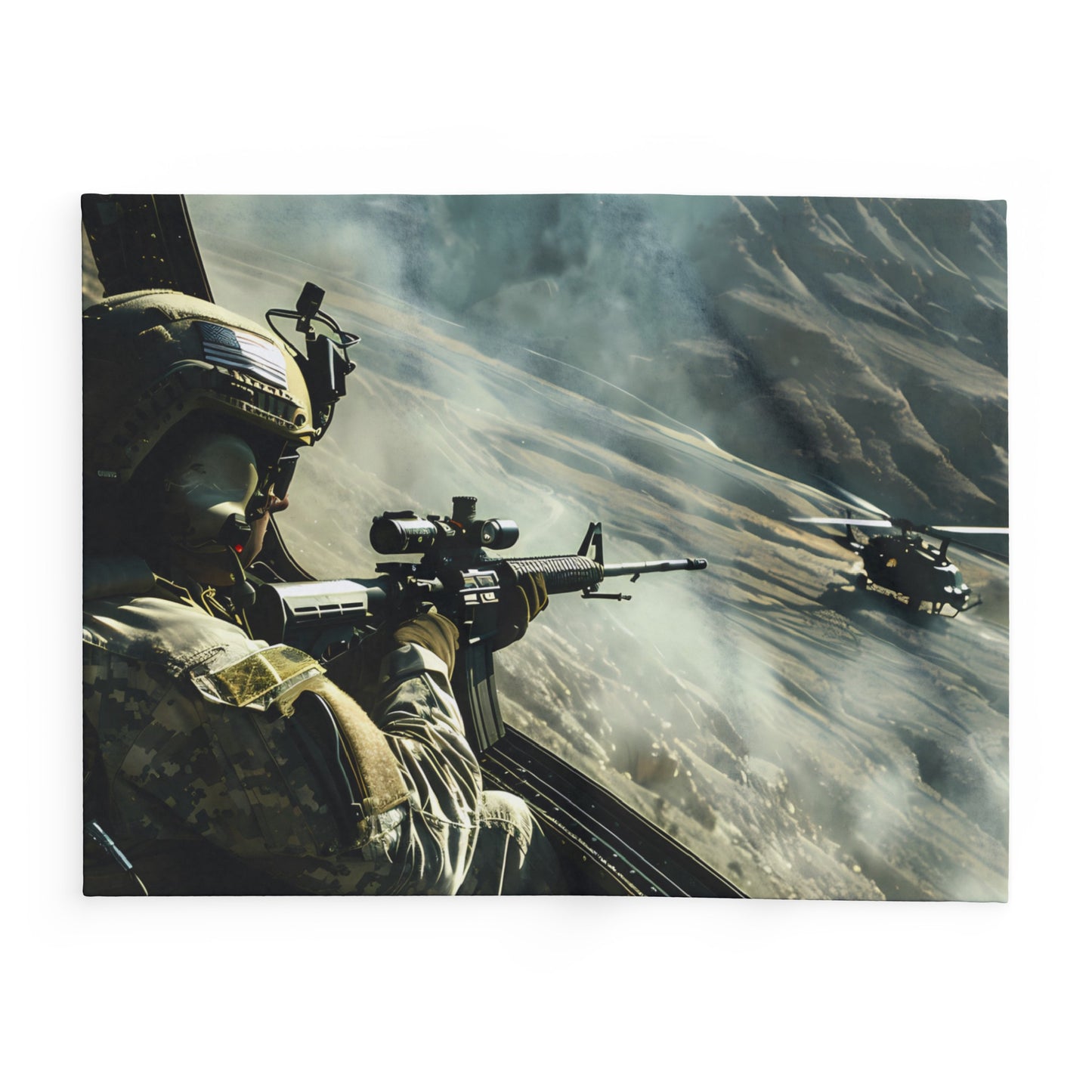 Black Hawk 1 Arctic Fleece Blanket - UK