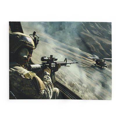 Black Hawk 1 Arctic Fleece Blanket - UK