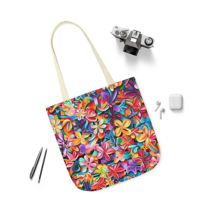 Summer Fresh - Canvas Tote Bag, 5-Color Straps - UK