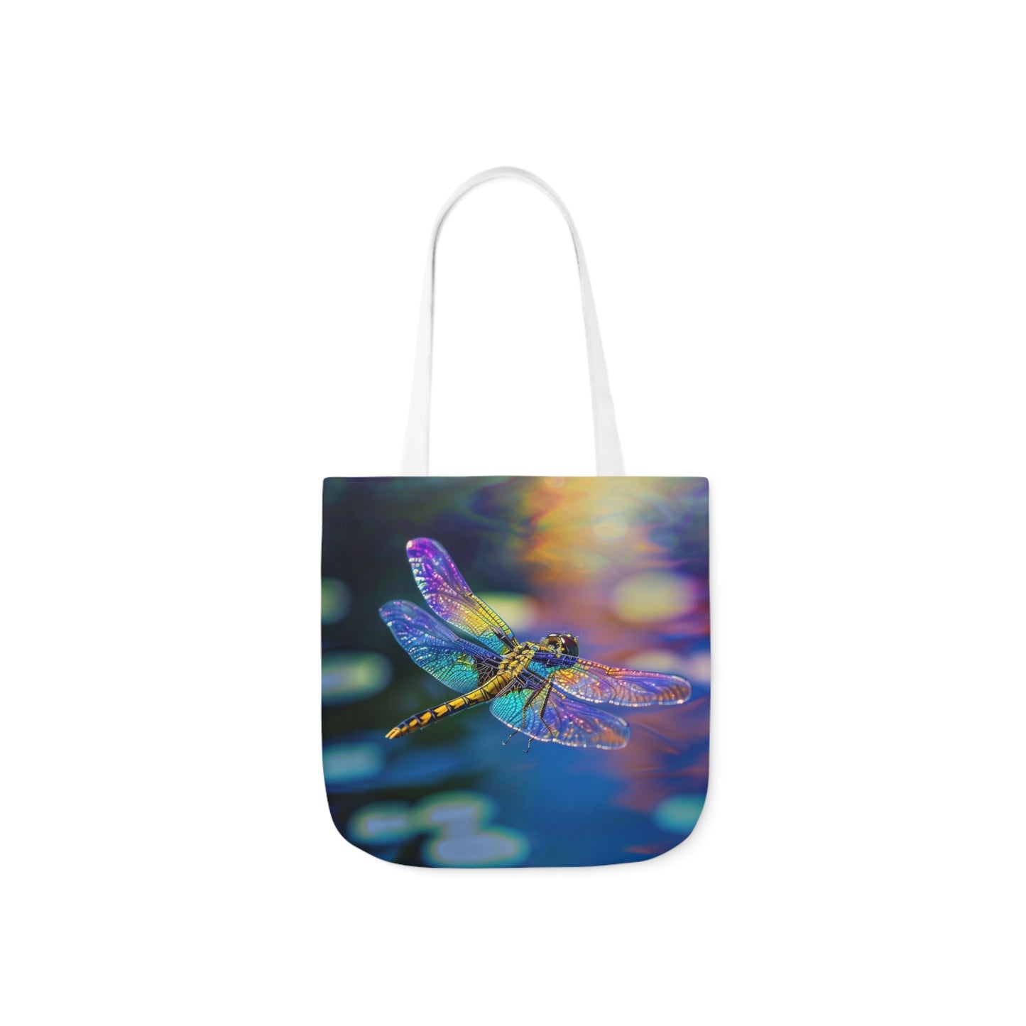 Dragonfly - Polyester Canvas Tote Bag (AOP)