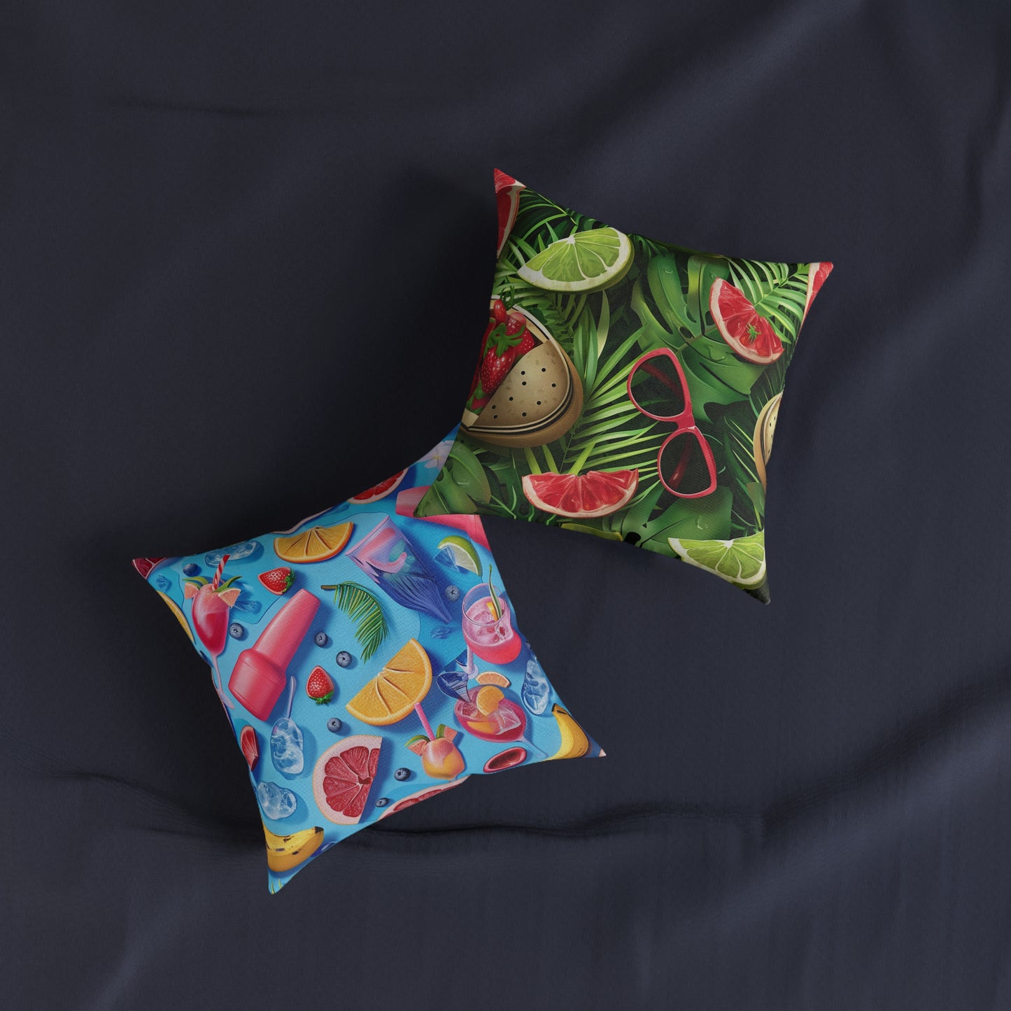 Summer Time - Square Pillow - UK