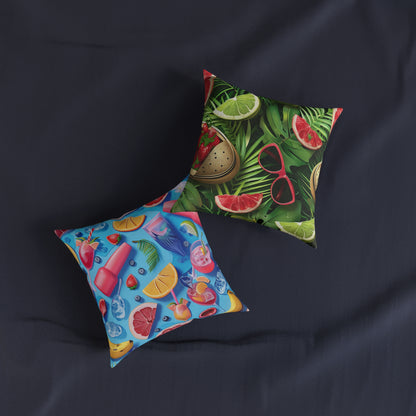 Summer Time - Square Pillow - UK