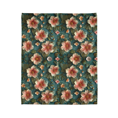 Classic 3D Chinoiserie Design - Soft Polyester Blanket