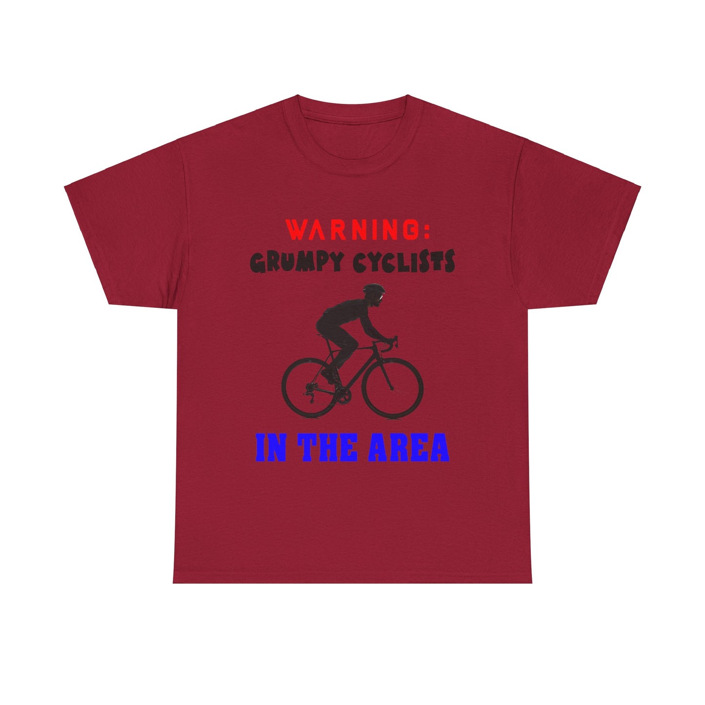 Cyclists 2 - Unisex Heavy Cotton Tee - UK