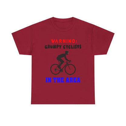 Cyclists 2 - Unisex Heavy Cotton Tee - UK