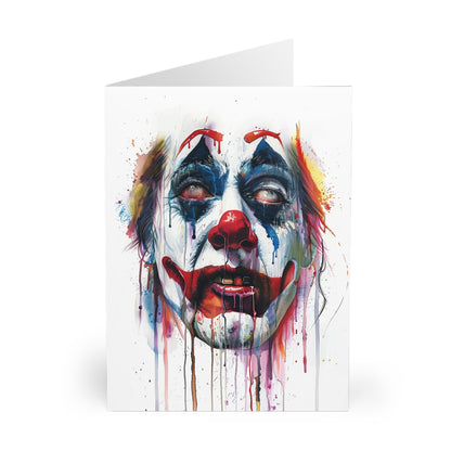 Clown Greeting Cards (5 Pack) - UK