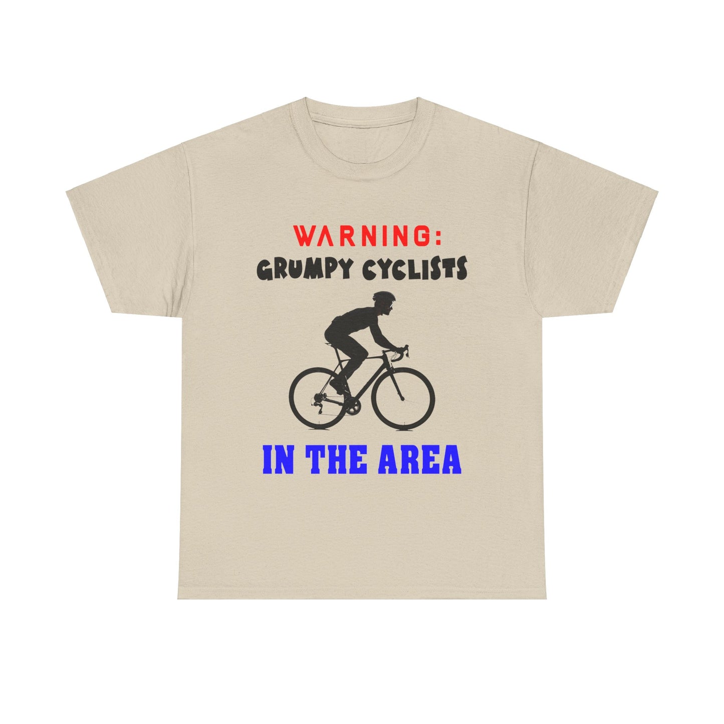 Cyclists 2 - Unisex Heavy Cotton Tee - UK