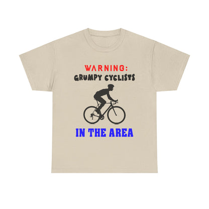 Cyclists 2 - Unisex Heavy Cotton Tee - UK