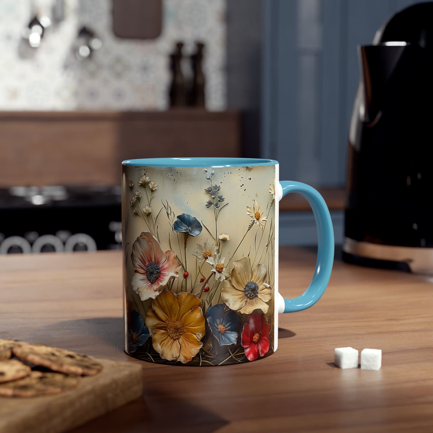 **Pressed Wild Flowers #2 - Coffee Mug 11oz  UK