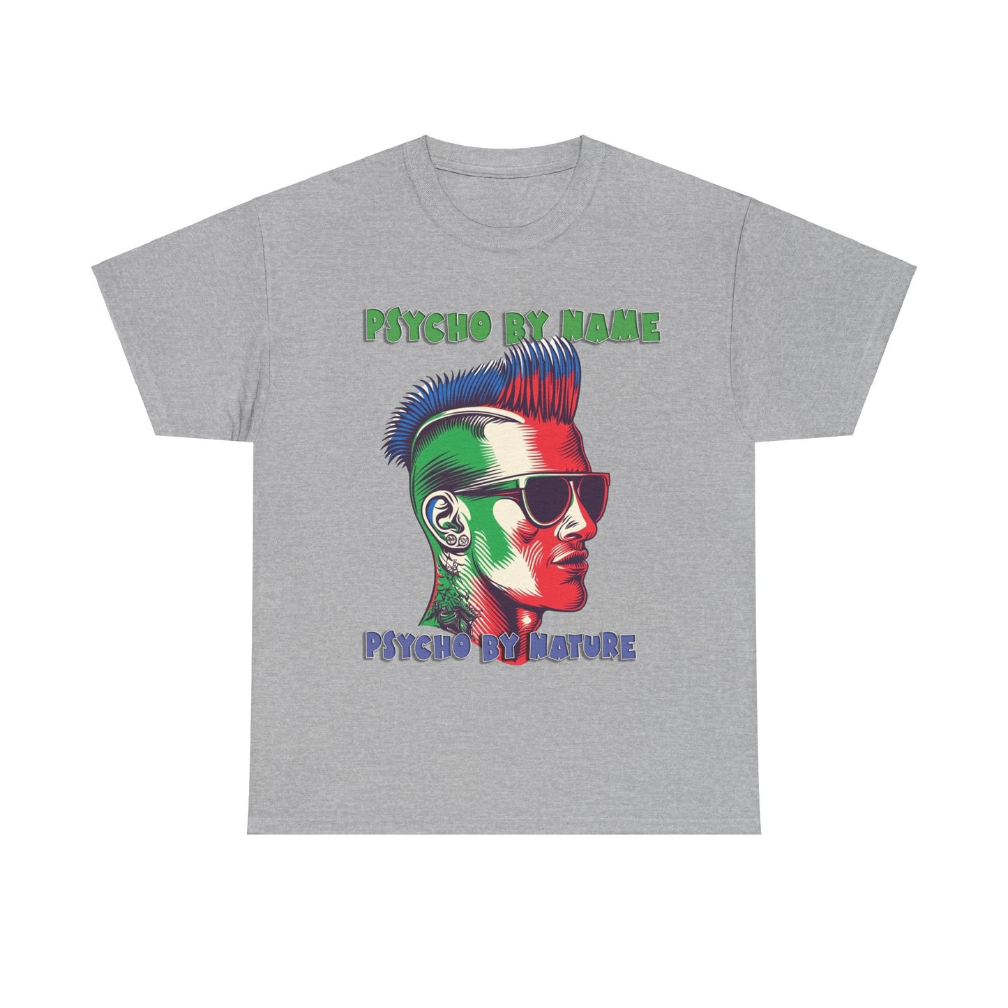 Psycho 7 - Unisex Heavy Cotton Tee - UK