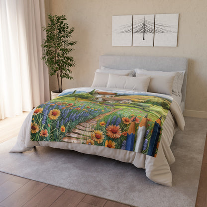 Countryside Beauty #1 - Soft Polyester Blanket