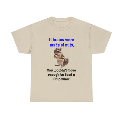 Chipmunk - Unisex Heavy Cotton Tee - UK