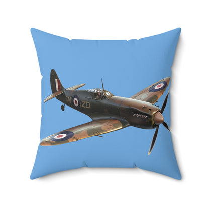 Spitfire - Spun Polyester Square Pillow - USA