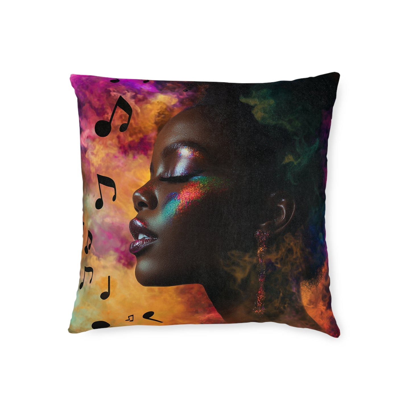 Jazz Singer - Square Pillow - UK