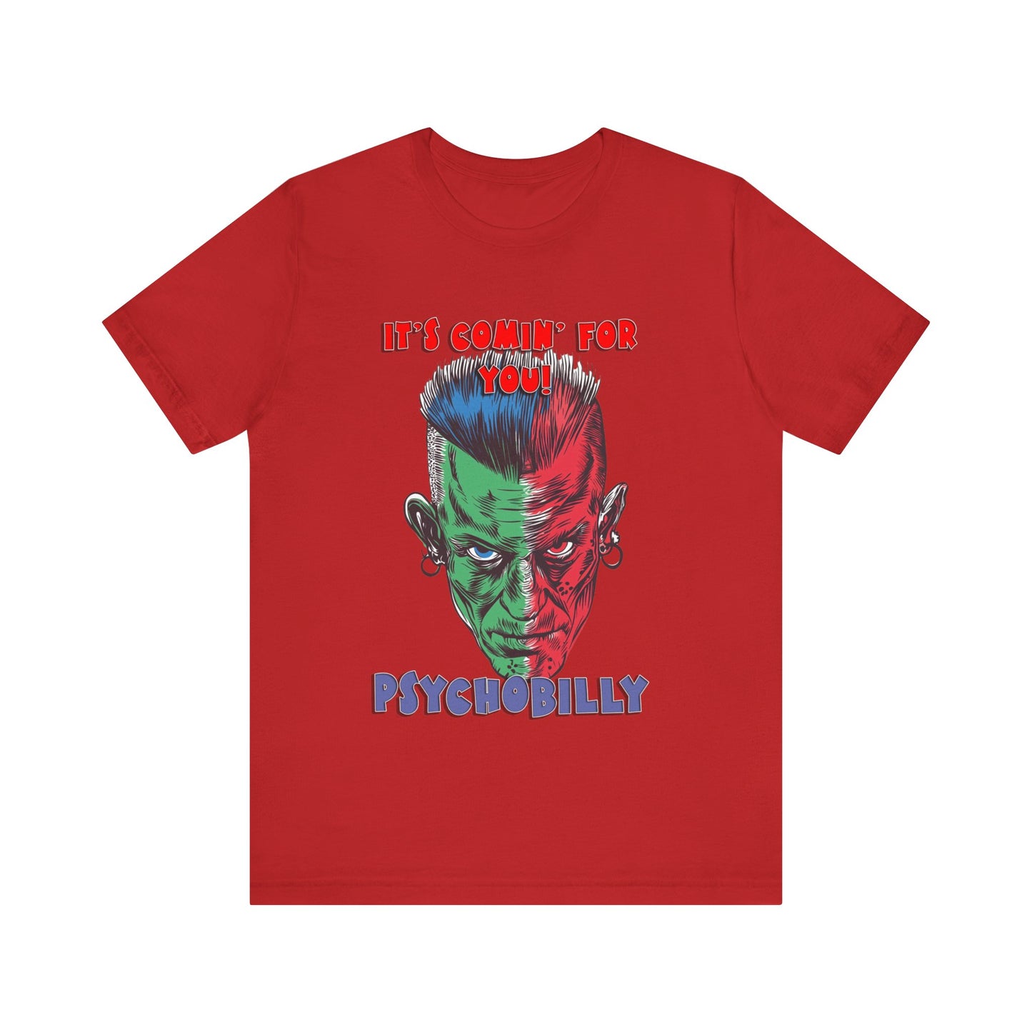 Psychobilly 1 - Jersey Short Sleeve Tee - USA