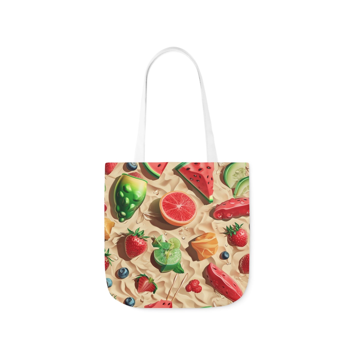 Summertime #5 - Polyester Canvas Tote Bag (AOP)