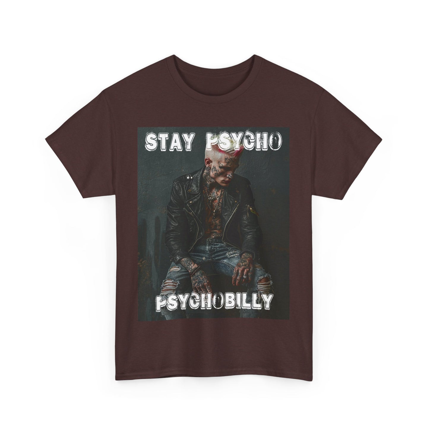 Psycho 1 - Unisex Heavy Cotton Tee - UK