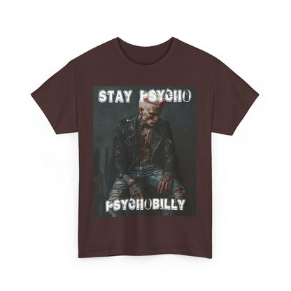 Psycho 1 - Unisex Heavy Cotton Tee - UK