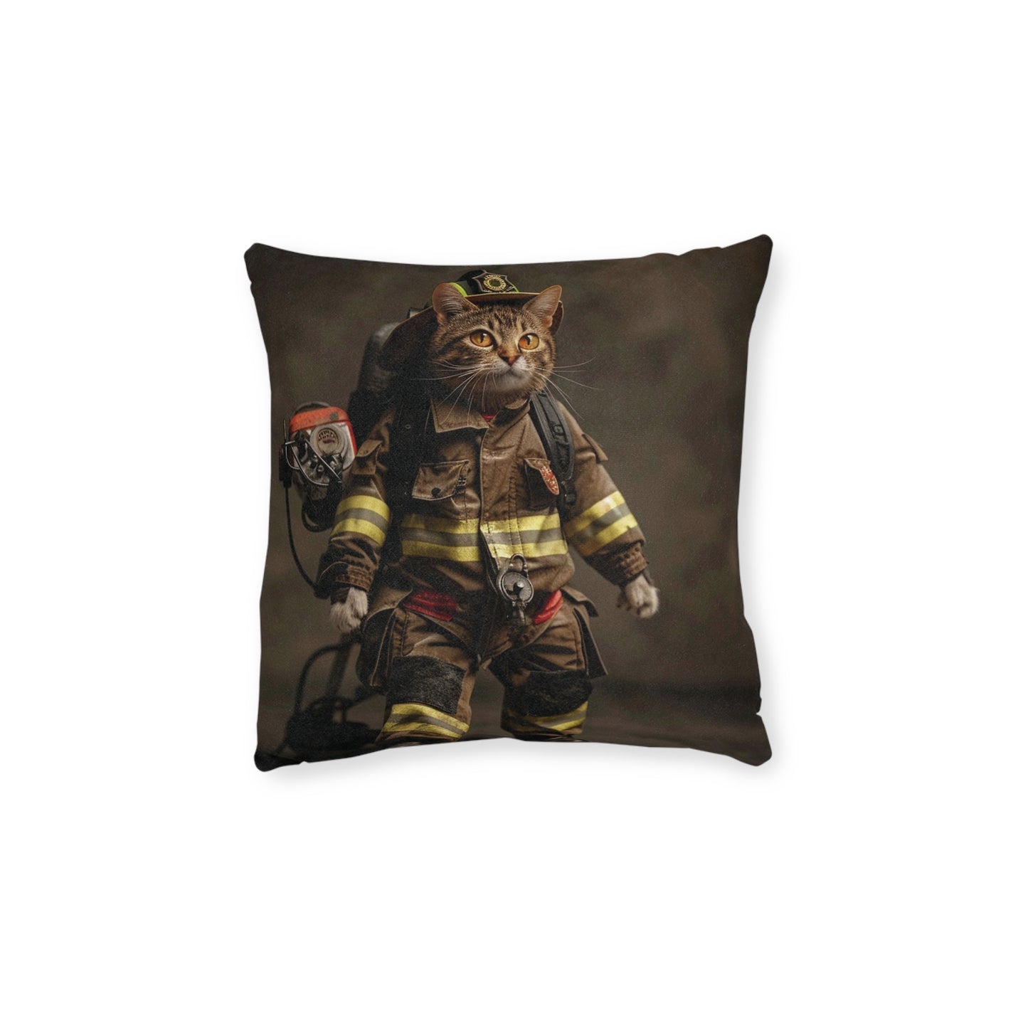 Top Gun Cat - Square Pillow - UK