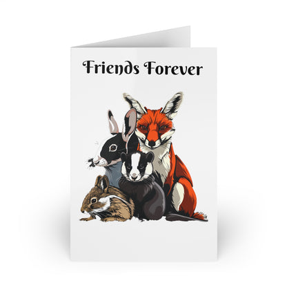 Friend Greeting Cards #2  -  (1 or 10-pcs) - Canada Only