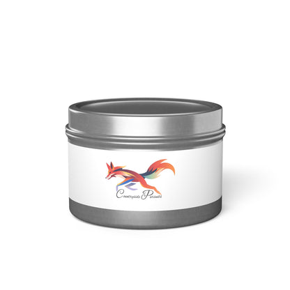 Aromatic Tin Candles - Cozy Fox Design for Home Decor & Gifts USA