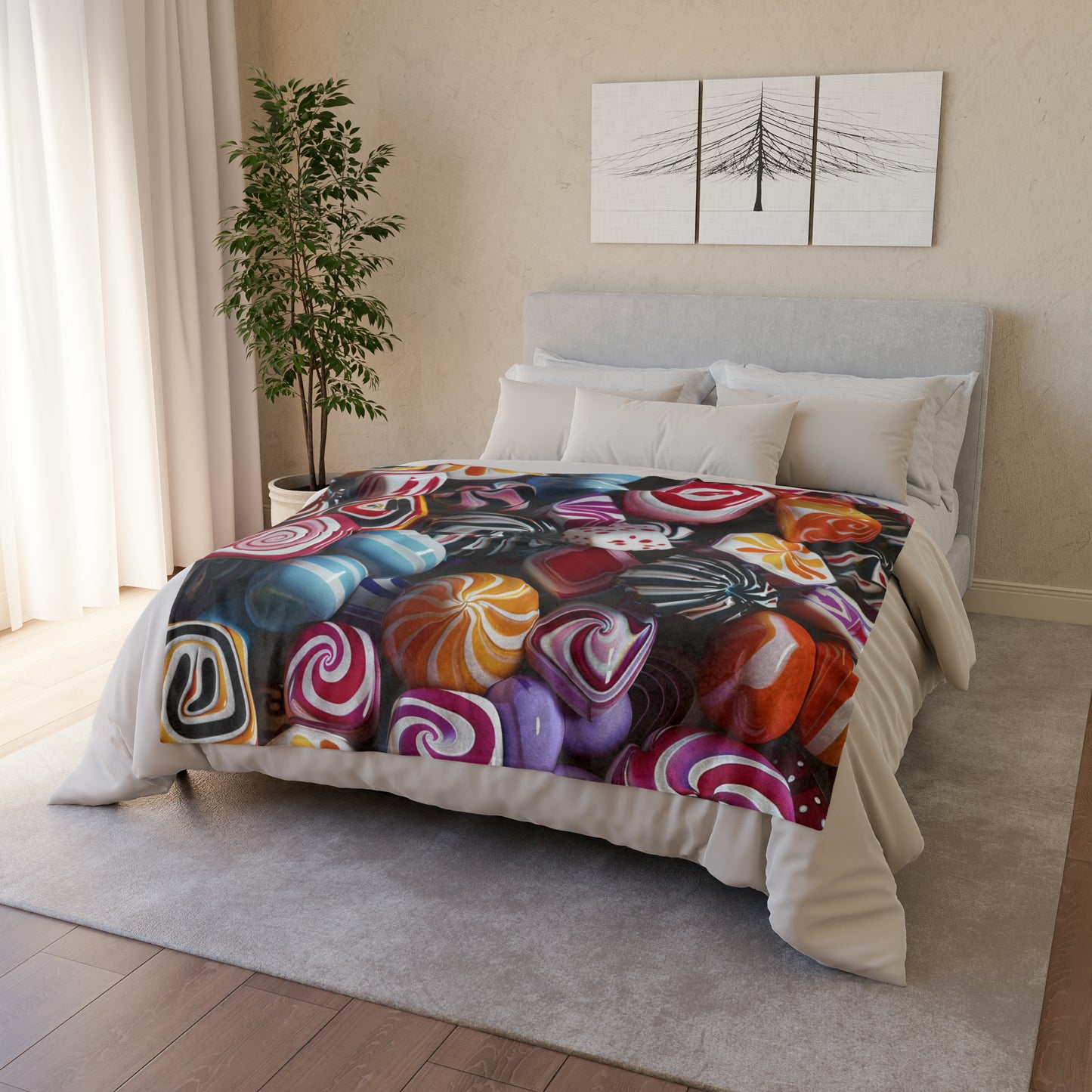 Giant Candy - Soft Polyester Blanket