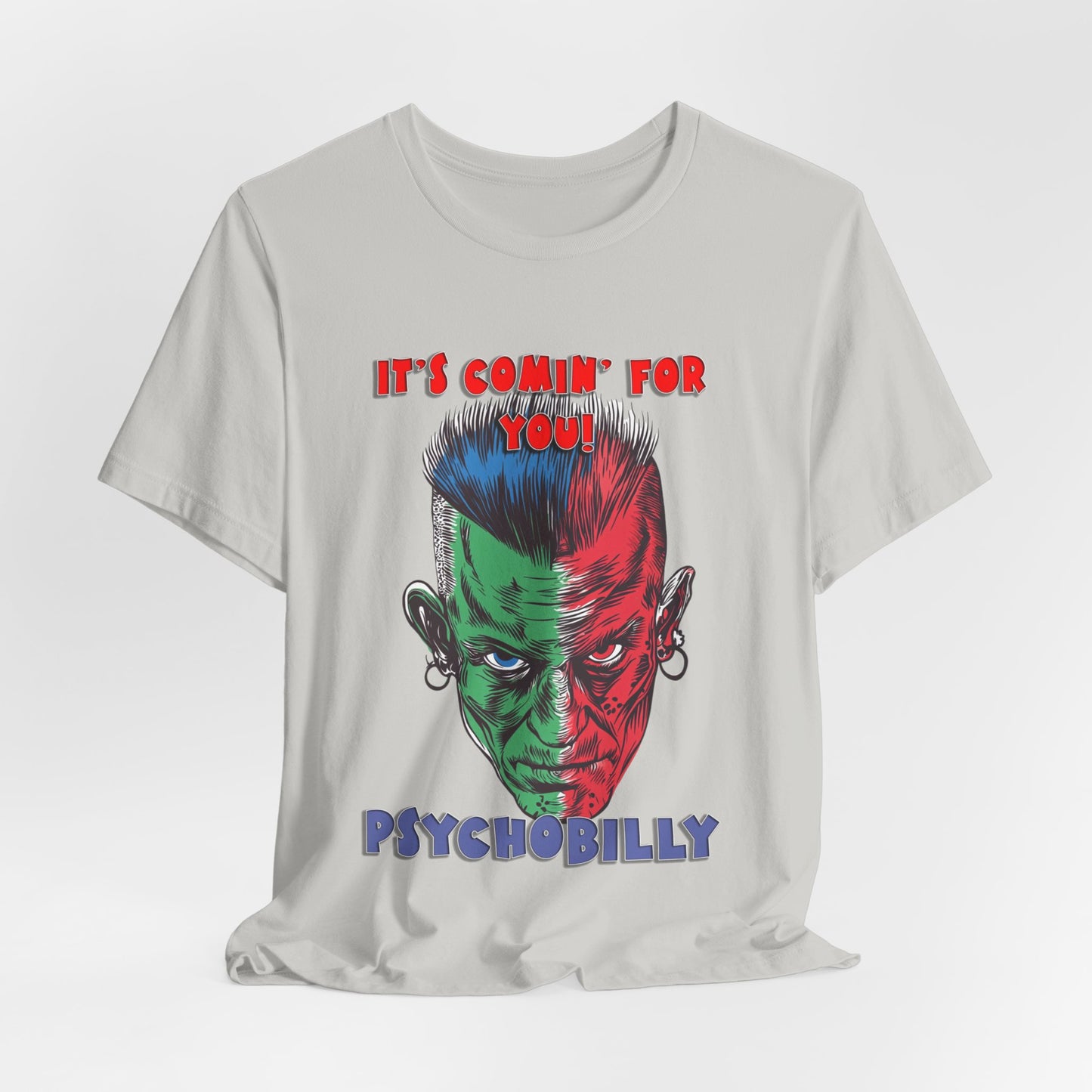 Psychobilly 1 - Jersey Short Sleeve Tee - USA