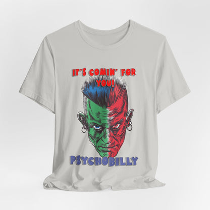 Psychobilly 1 - Jersey Short Sleeve Tee - USA