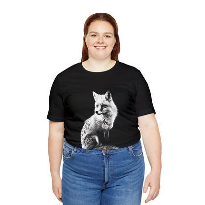 Fox Silhouette Unisex Jersey Short Sleeve Tee