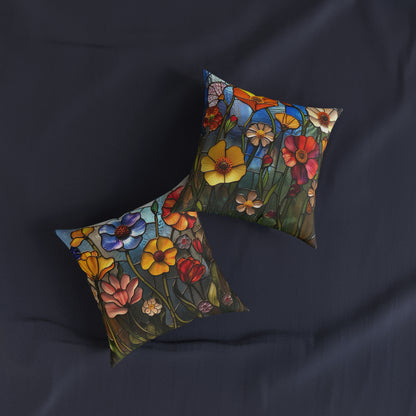 Stained Glass - Square Pillow - UK