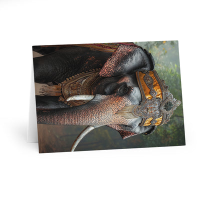 Decorated Elephant 2 - Cards (5 Pack) - UK