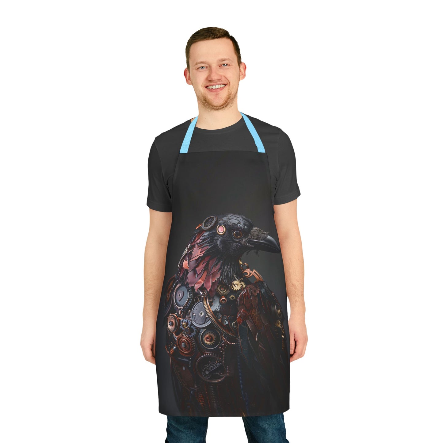 Steampunk Crow Apron 5-Color Straps - AUS, UK, USA