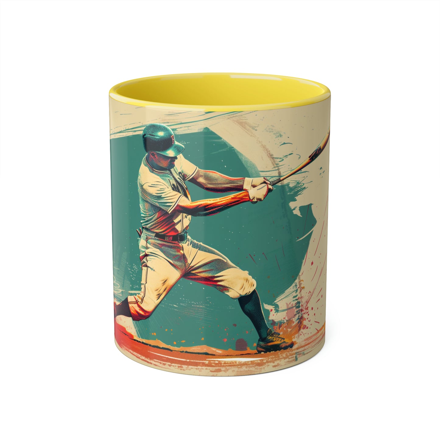 Baseball Accent Mug -11oz  Canada Only