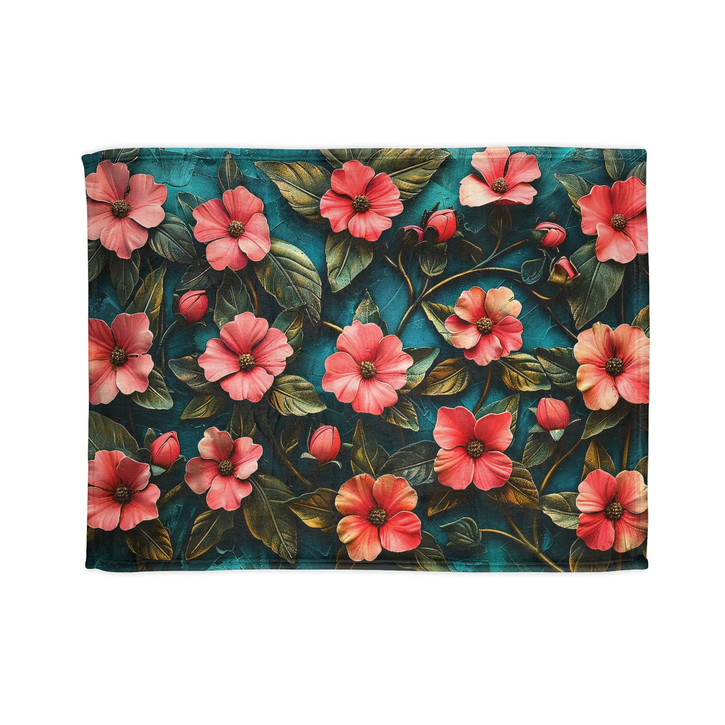 Chinoiserie #6 - Soft Polyester Blanket