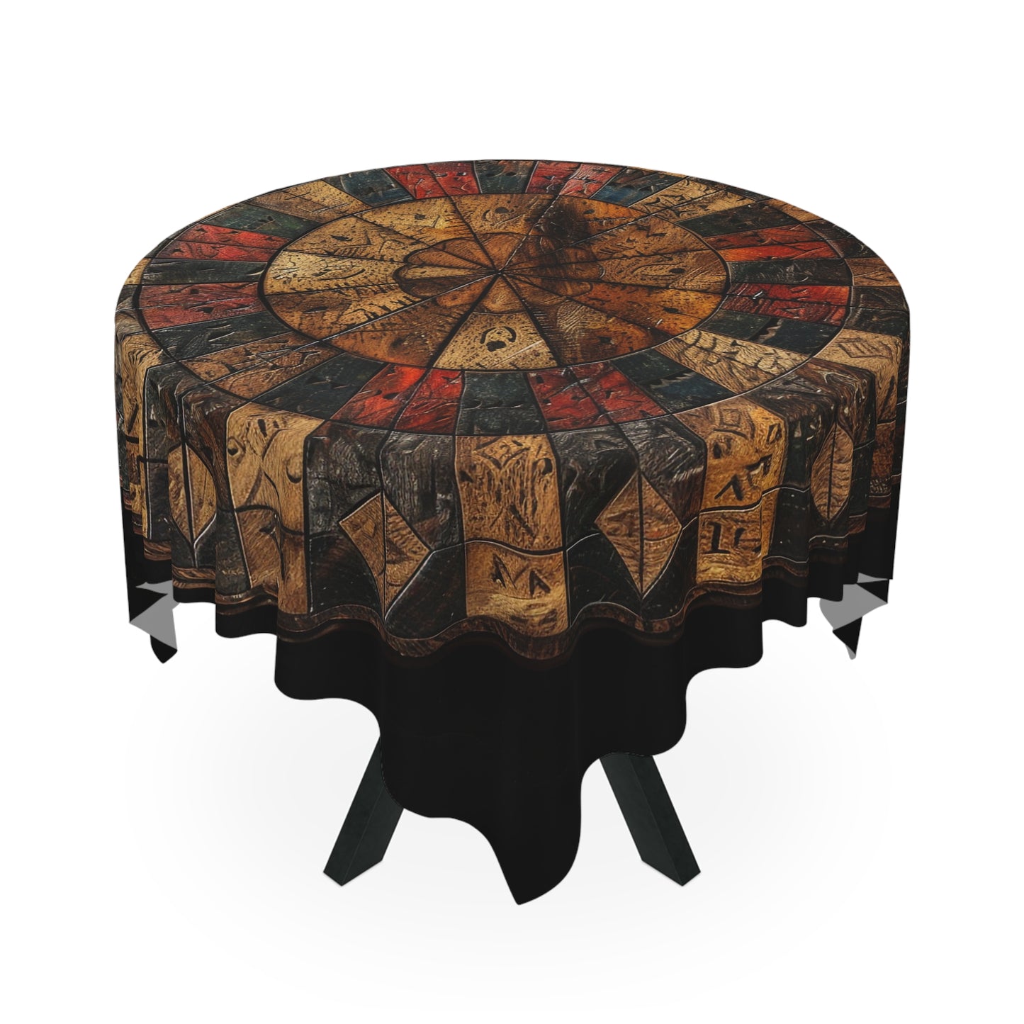 Bohemian Mandala Tablecloth 2 - Vibrant Decorative Cover for Home Decor & Celebrations UK