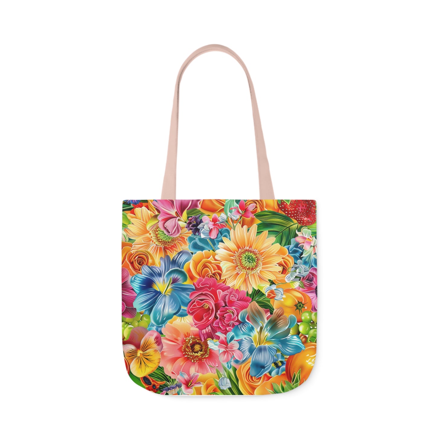 Summer Fresh - Canvas Tote Bag, 5-Color Straps - UK