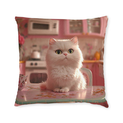 Cute Kitty Square Pillow UK