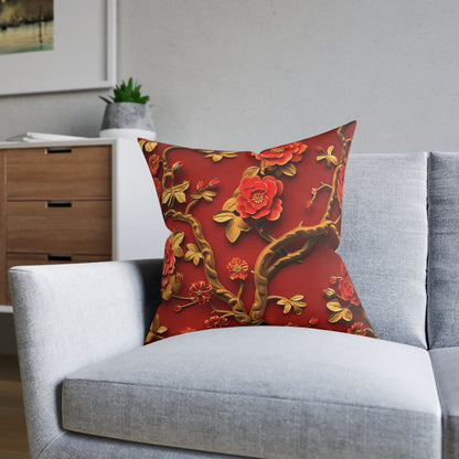 Vines - Square Pillow - UK