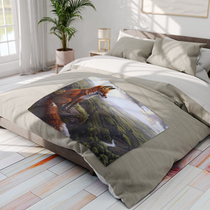 Valley View #1 Arctic Fleece Blanket - UK