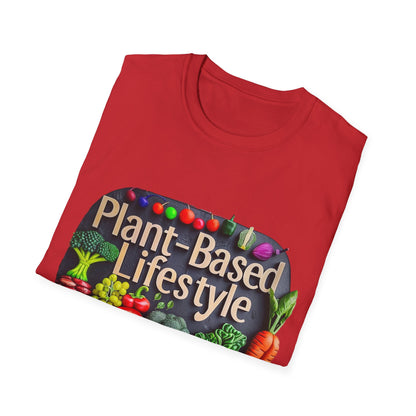 Plant Based Lifestyle #1 - Unisex Softstyle T-Shirt (UK)