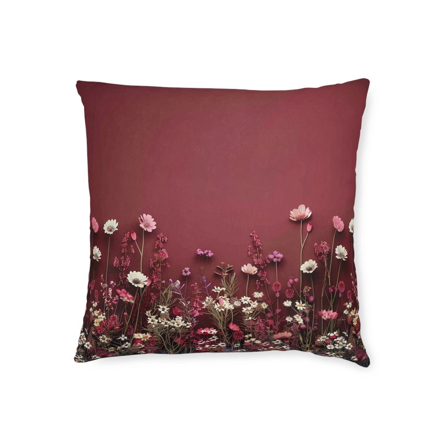 Wild Meadow 4 - Square Pillow - UK