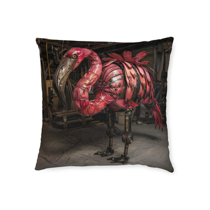 Steampunk Birds - Square Pillow - UK