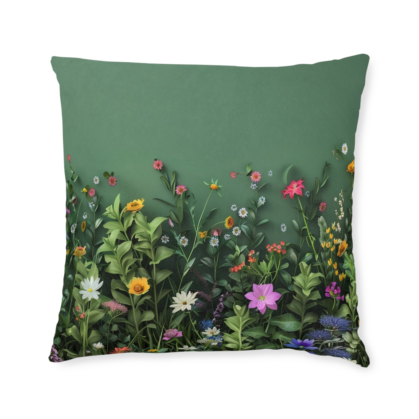 Wild Meadow 1 - Square Pillow -UK