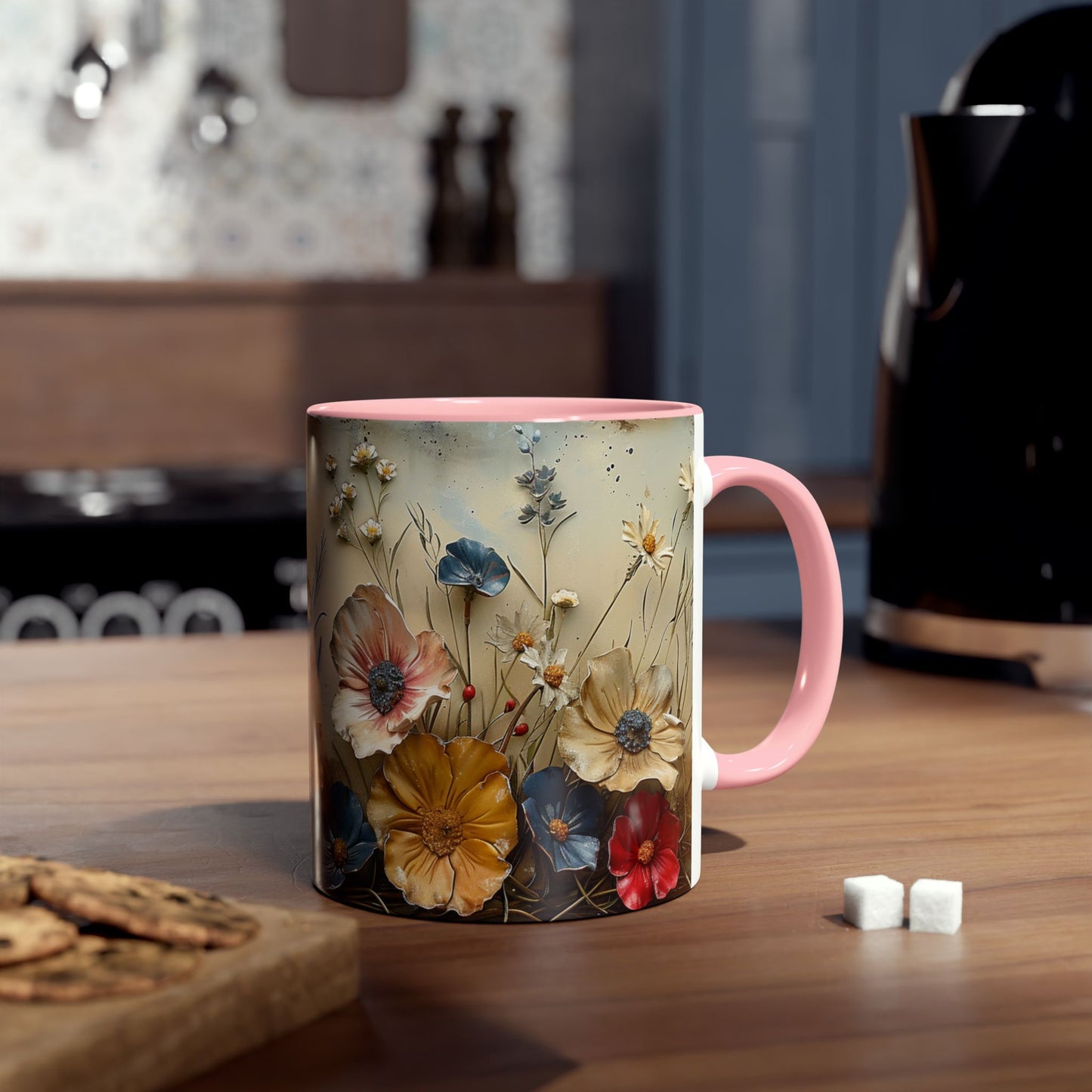 **Pressed Wild Flowers #2 - Coffee Mug 11oz  UK