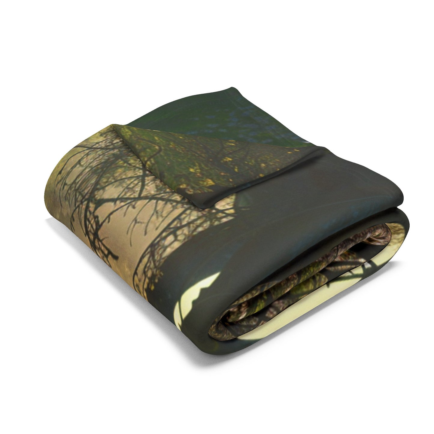 English Springtime 3 Arctic Fleece Blanket - UK, USA