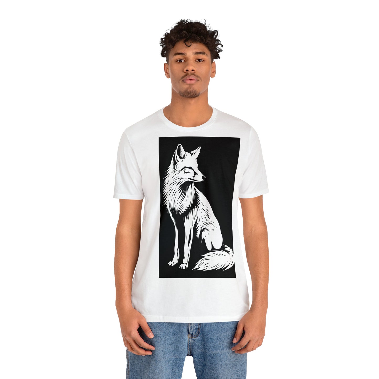 Fox Silhouette Unisex Jersey Short Sleeve Tee