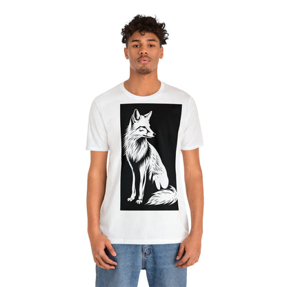 Fox Silhouette Unisex Jersey Short Sleeve Tee