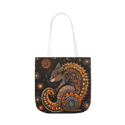 Native Australian Art #3 - Polyester Canvas Tote Bag (AOP)