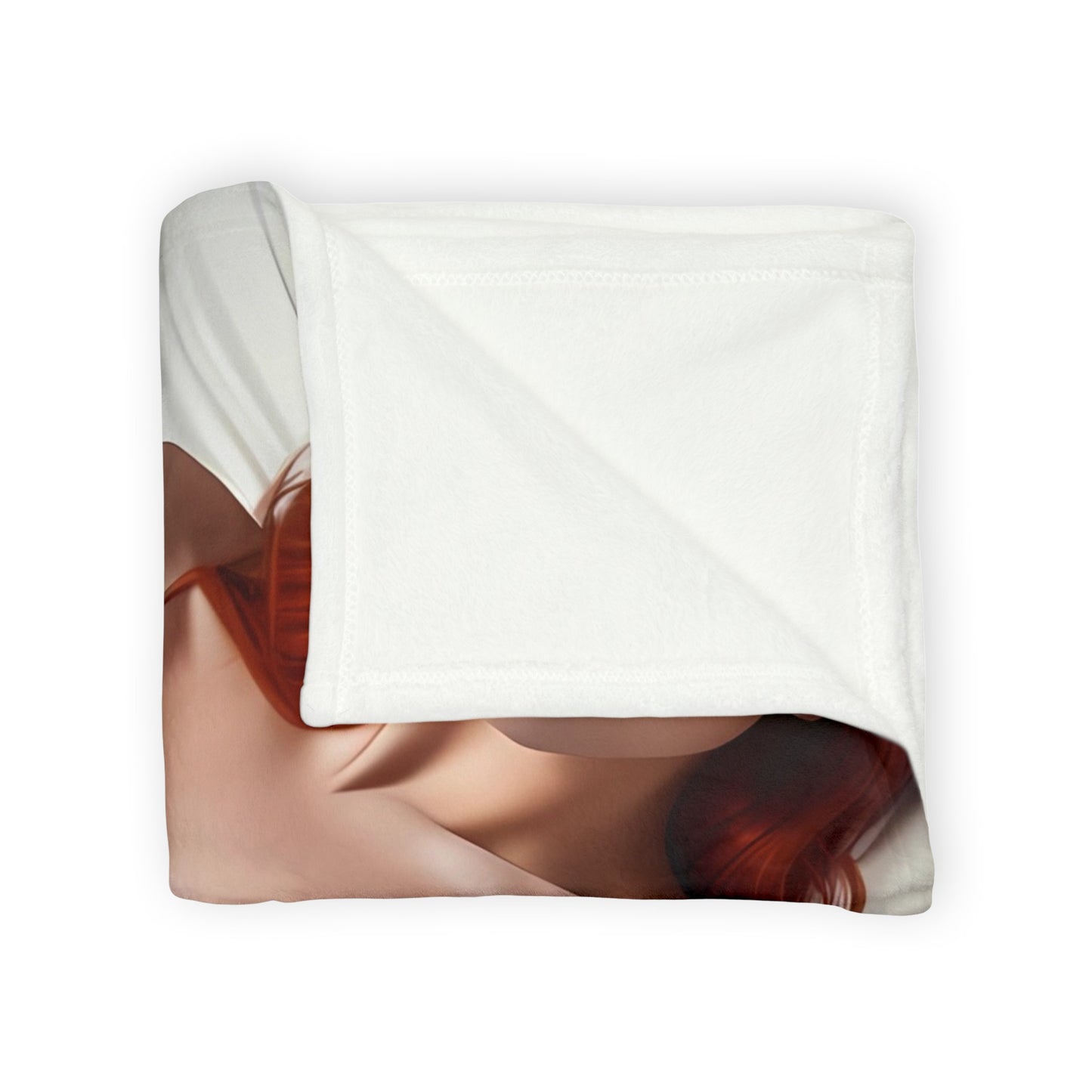 Red Hot Red-head 2 - Soft Polyester Blanket - UK
