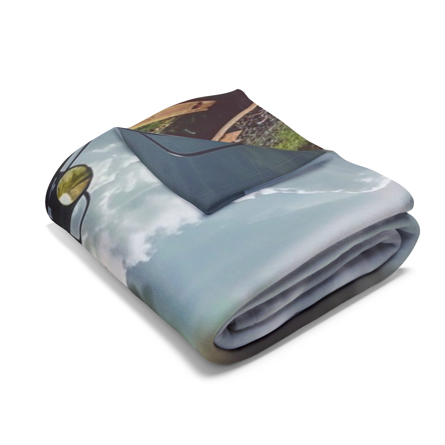 Steam Train #3 - Arctic Fleece Blanket - UK, USA